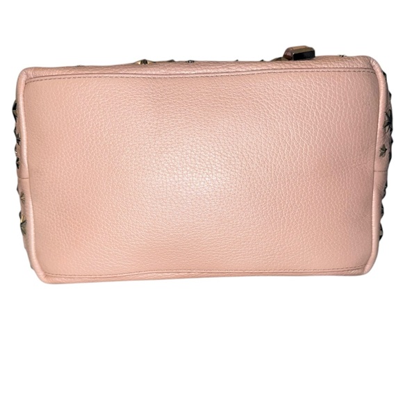 Jimmy Choo Sasha S Star Studded Blush Pink Metallic Tote Bag (EUC) w/ Dustbag - Picture 13 of 16
